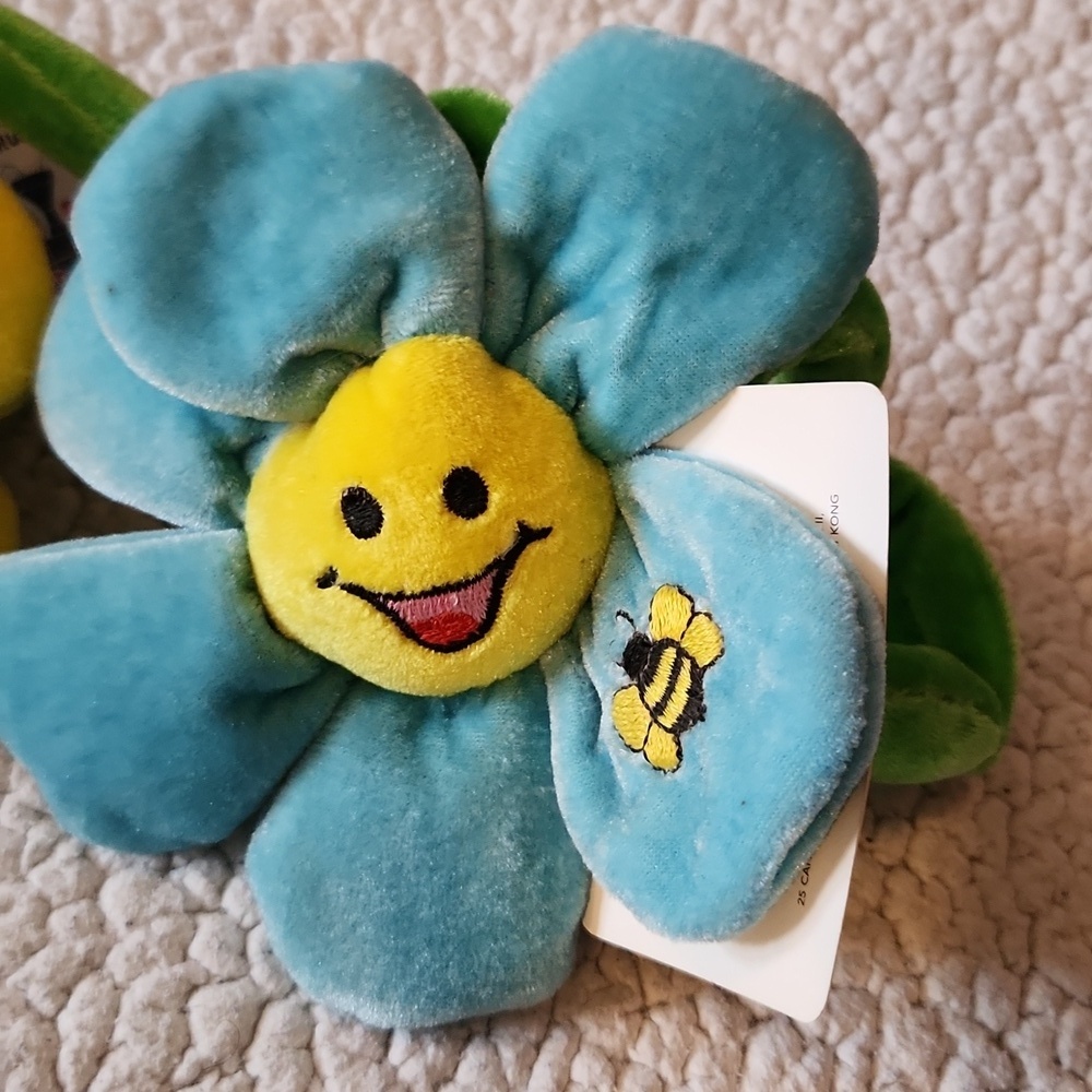 Animal Junxtion By Russ Velvet Bendable Sun Flowers Butterfly Bumble Bee Summer - Picture 3 of 6